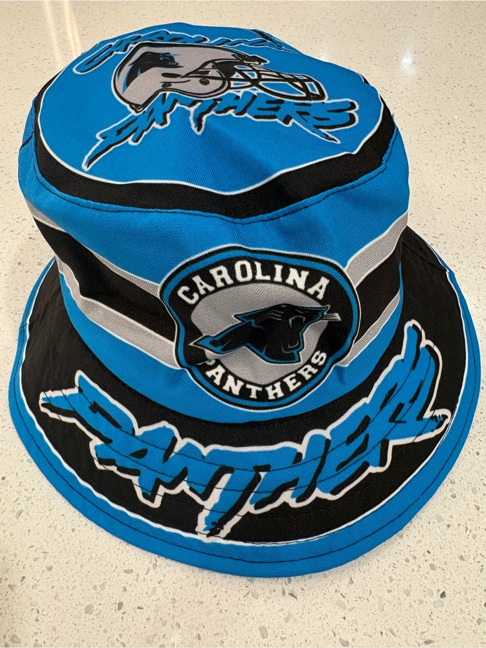 New Carolina Panthers NFL Bucket Hat One Size Fits All Reggae Style Vibe